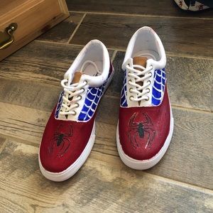 Custom spider-man sneakers